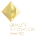 Quality Innovation Award -palkintomerkki.