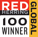 Red Herring 100 -listaan sijoittumisen merkki.